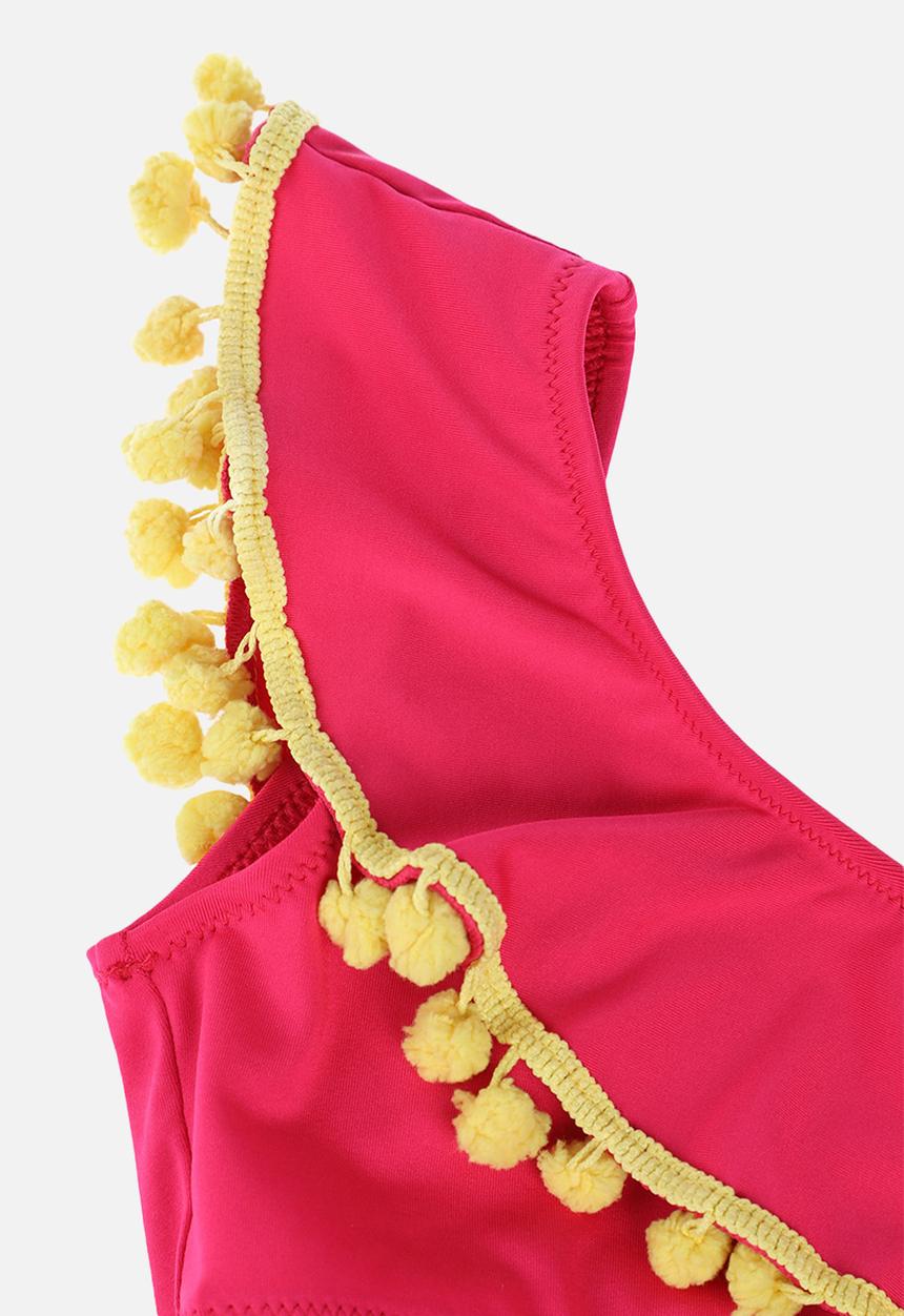 Trendyol - Girls bikini top and bottom - pink