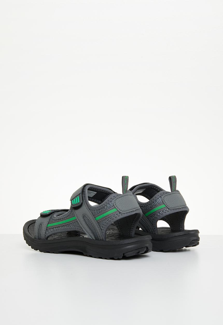 Pierre Cardin - Kids leisure sandal - grey & green
