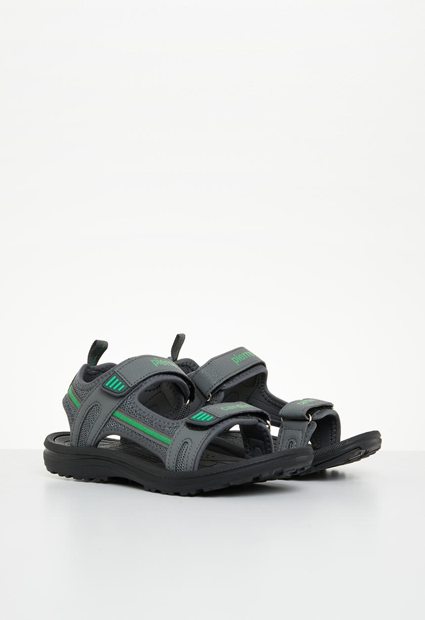 Pierre Cardin - Kids leisure sandal - grey & green