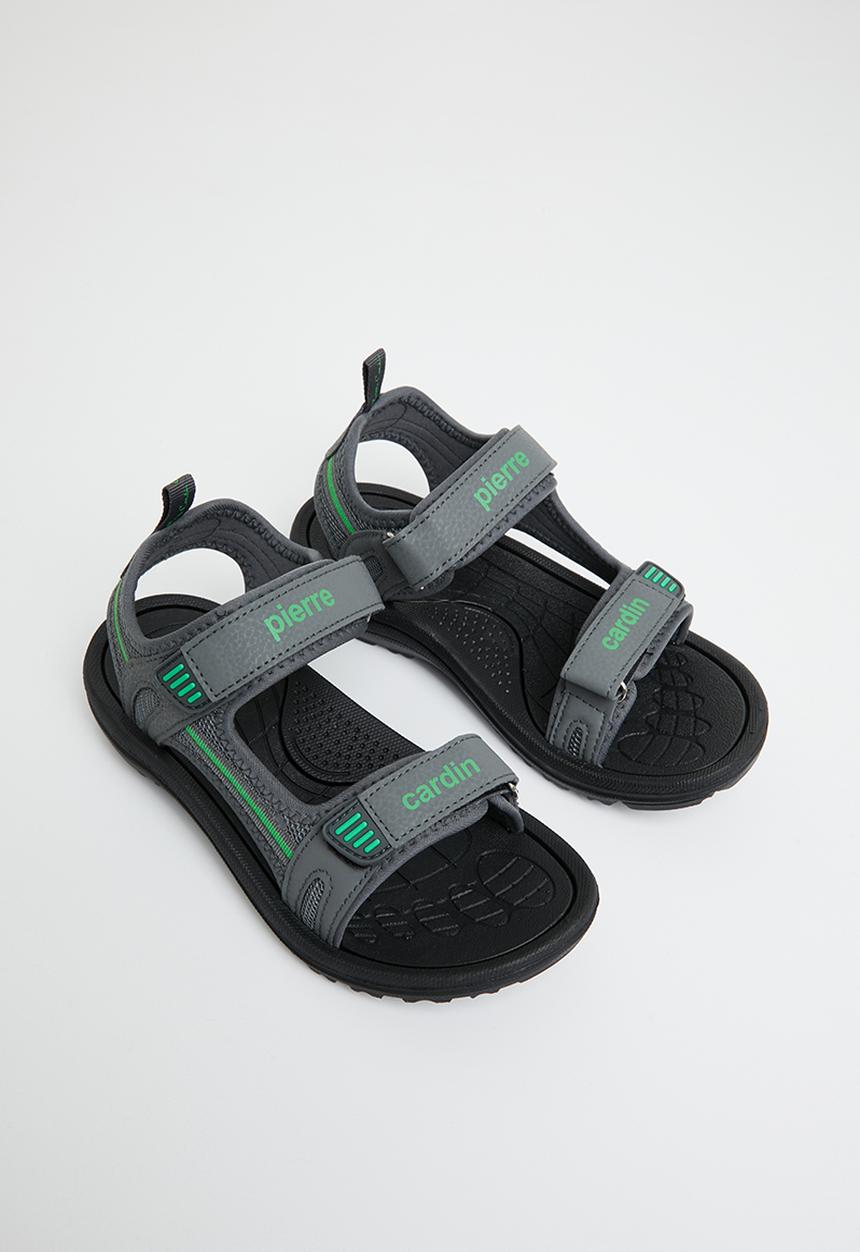 Pierre Cardin - Kids leisure sandal - grey & green