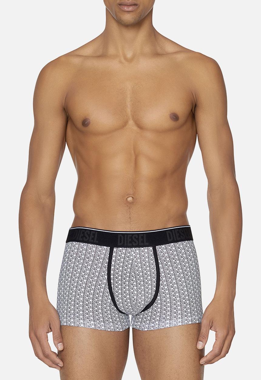 Diesel  - Umbx-damien two pack boxer briefs - black printed