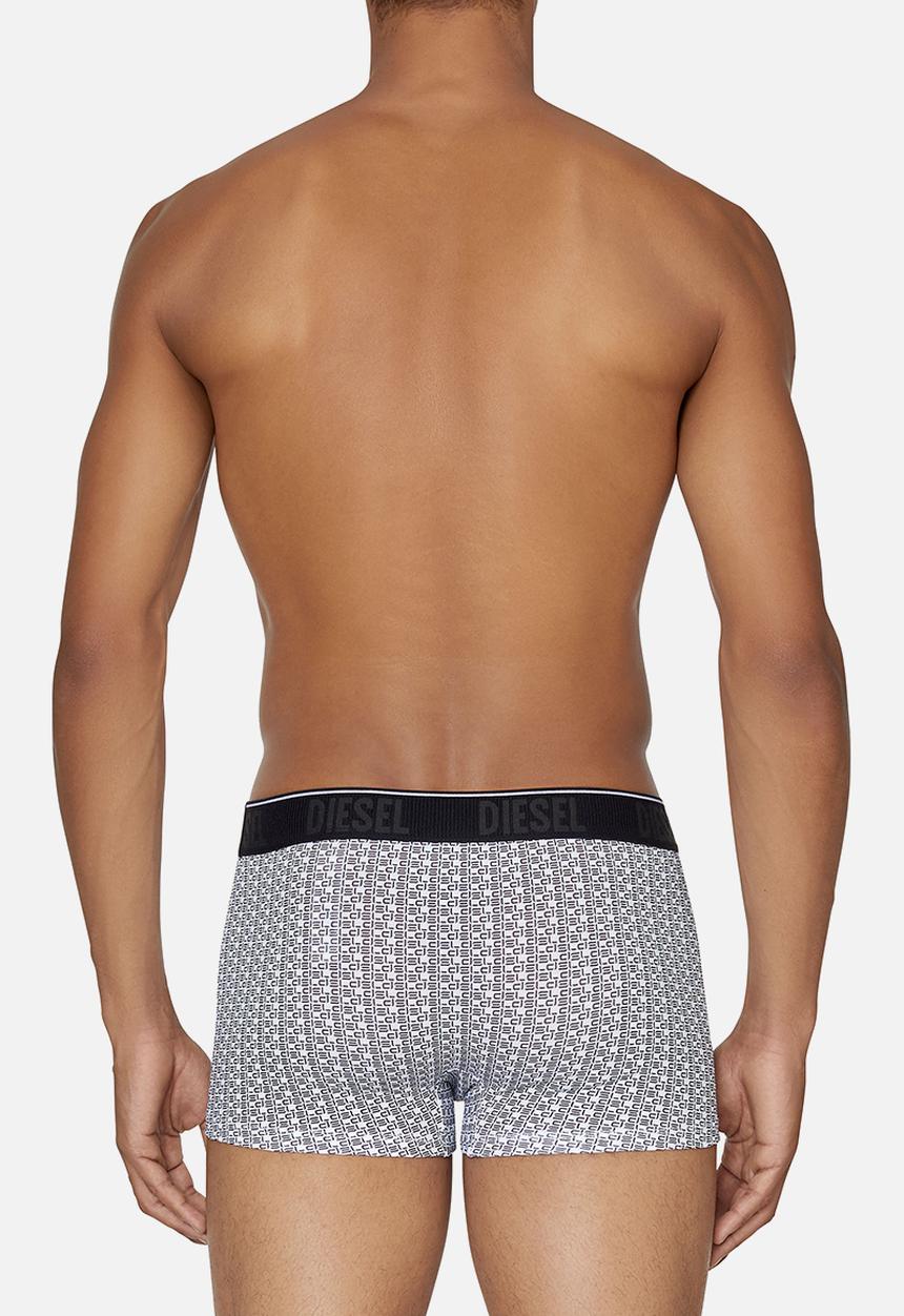 Diesel  - Umbx-damien two pack boxer briefs - black printed