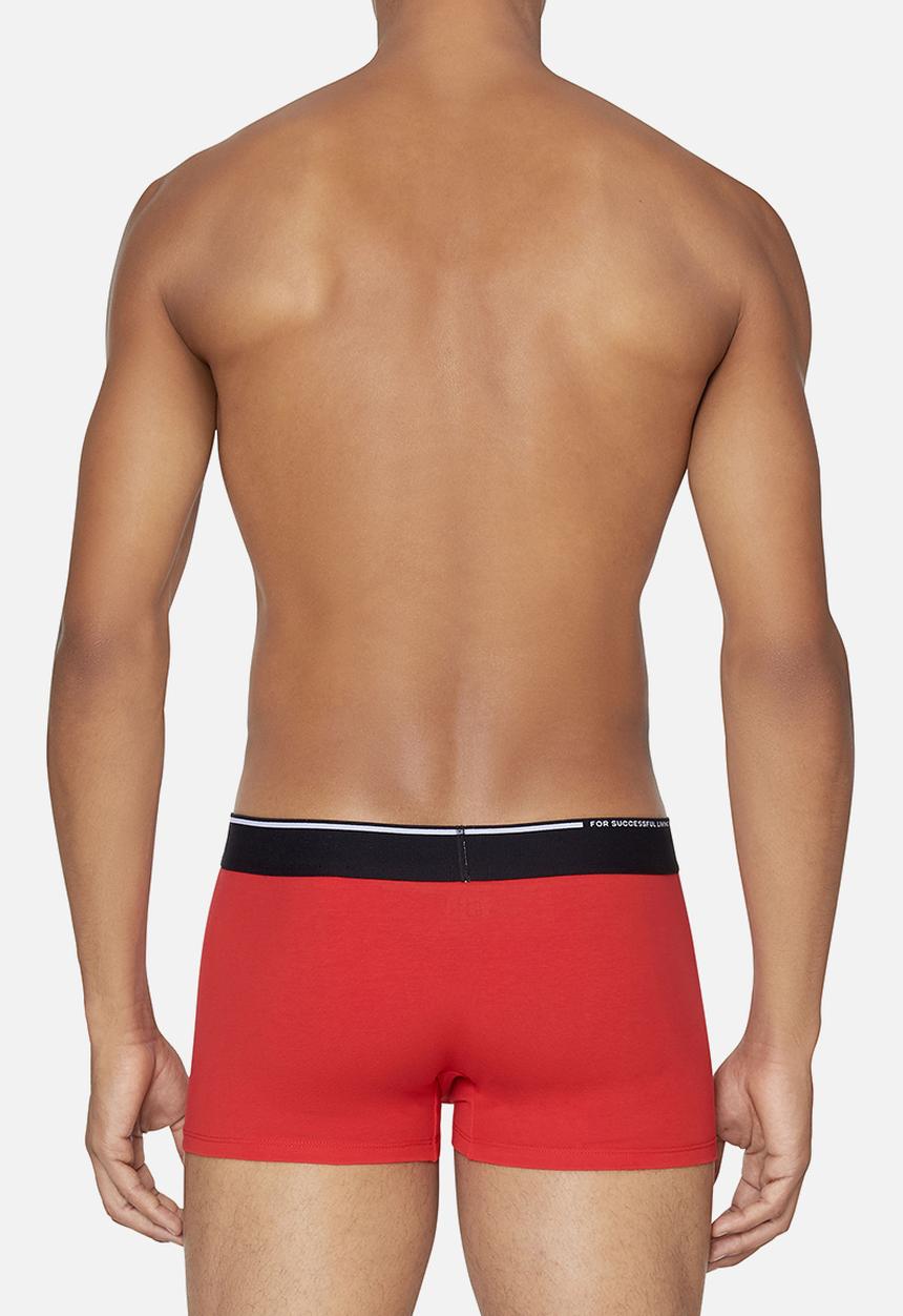 Diesel  - Umbx-damien two pack boxer briefs - black & red