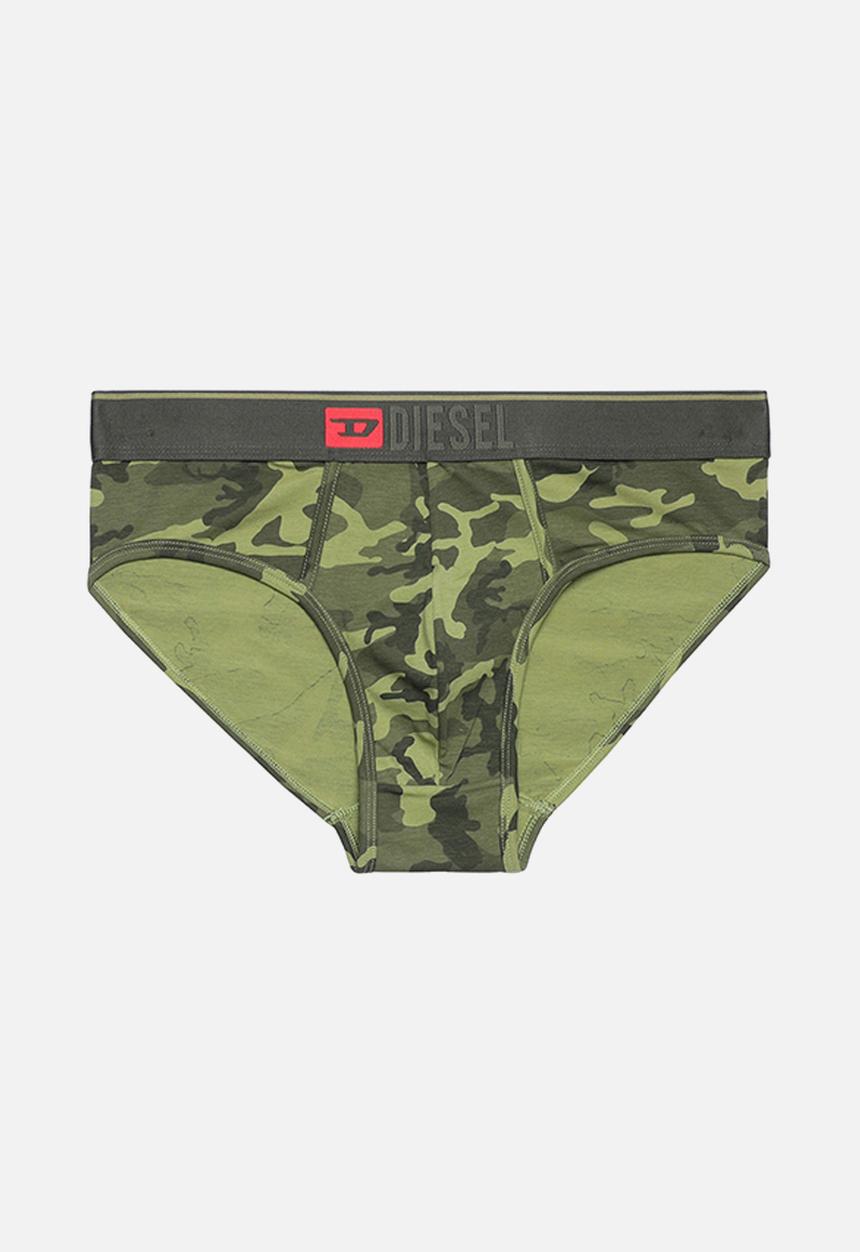 Diesel  - Umbr-andre two pack briefs - camo/black