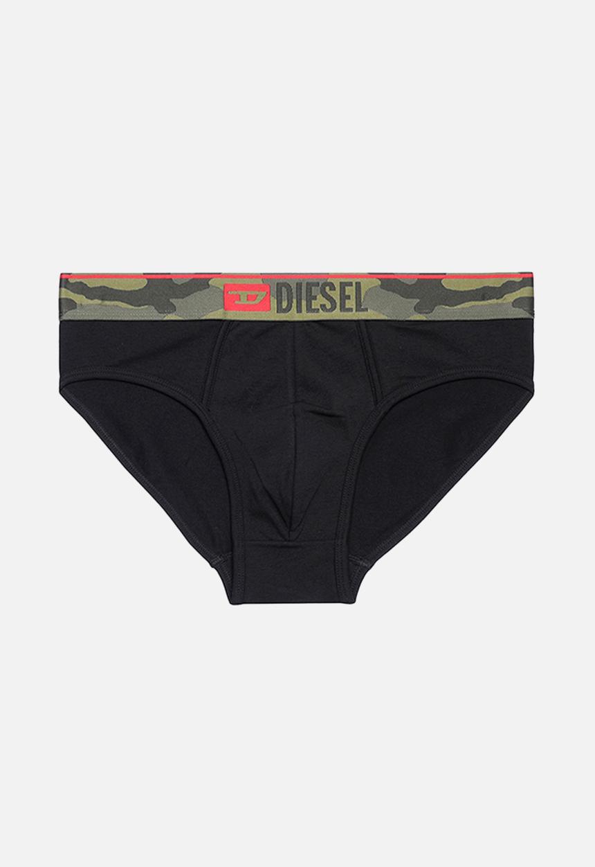 Diesel  - Umbr-andre two pack briefs - camo/black