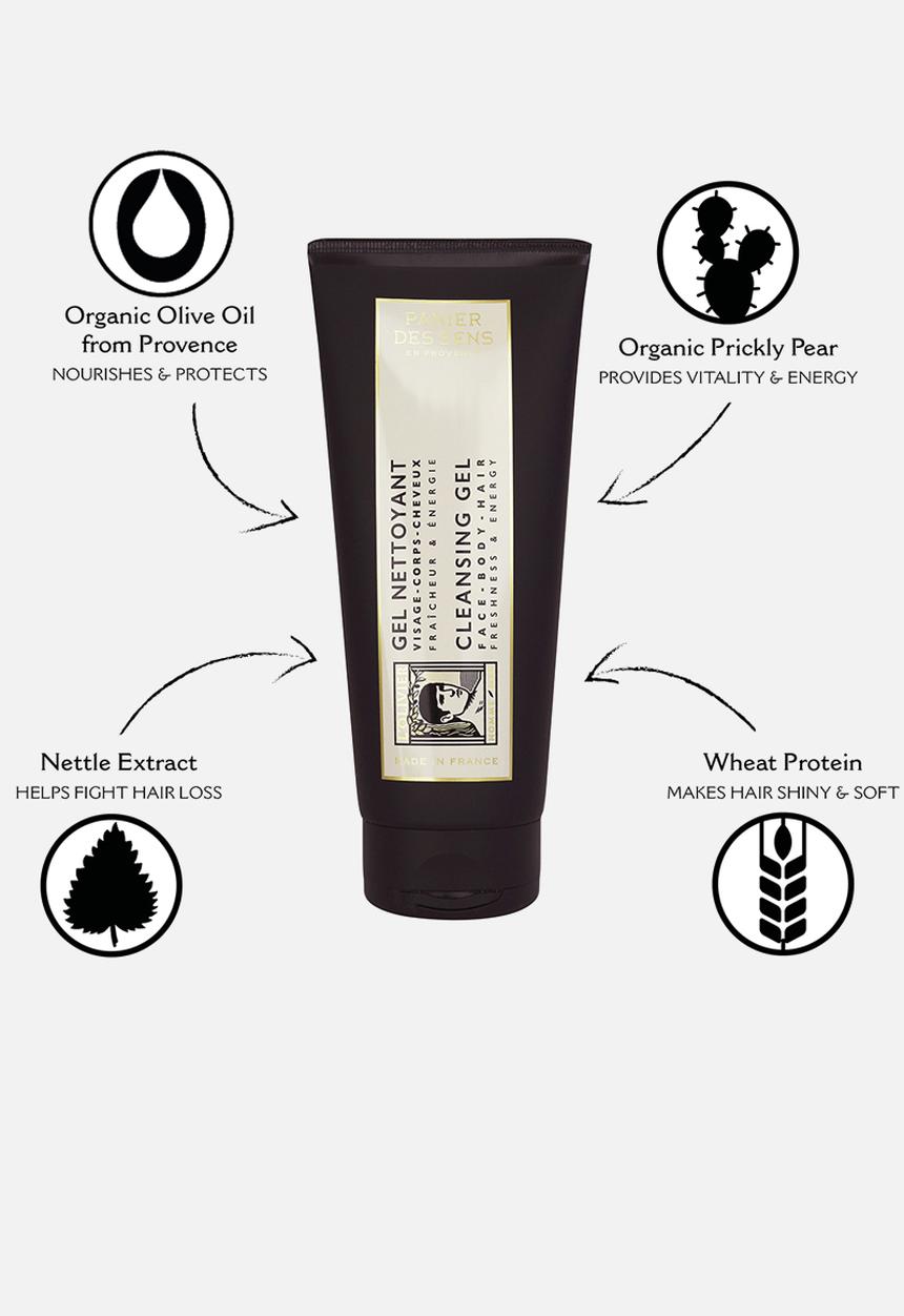 Panier Des Sens - L'Olivier Cleansing Gel for Face, Body & Hair