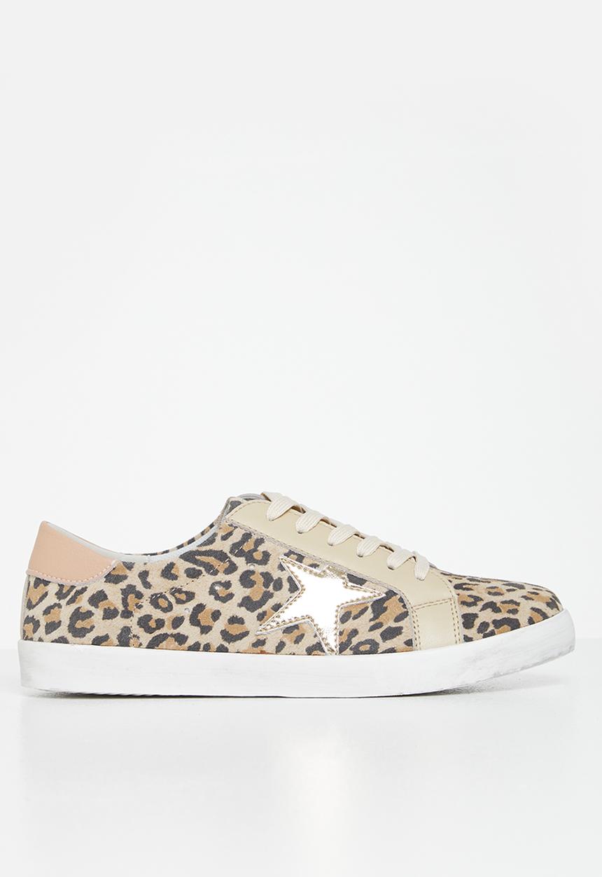 Julz - Jordan leather sneaker - animal