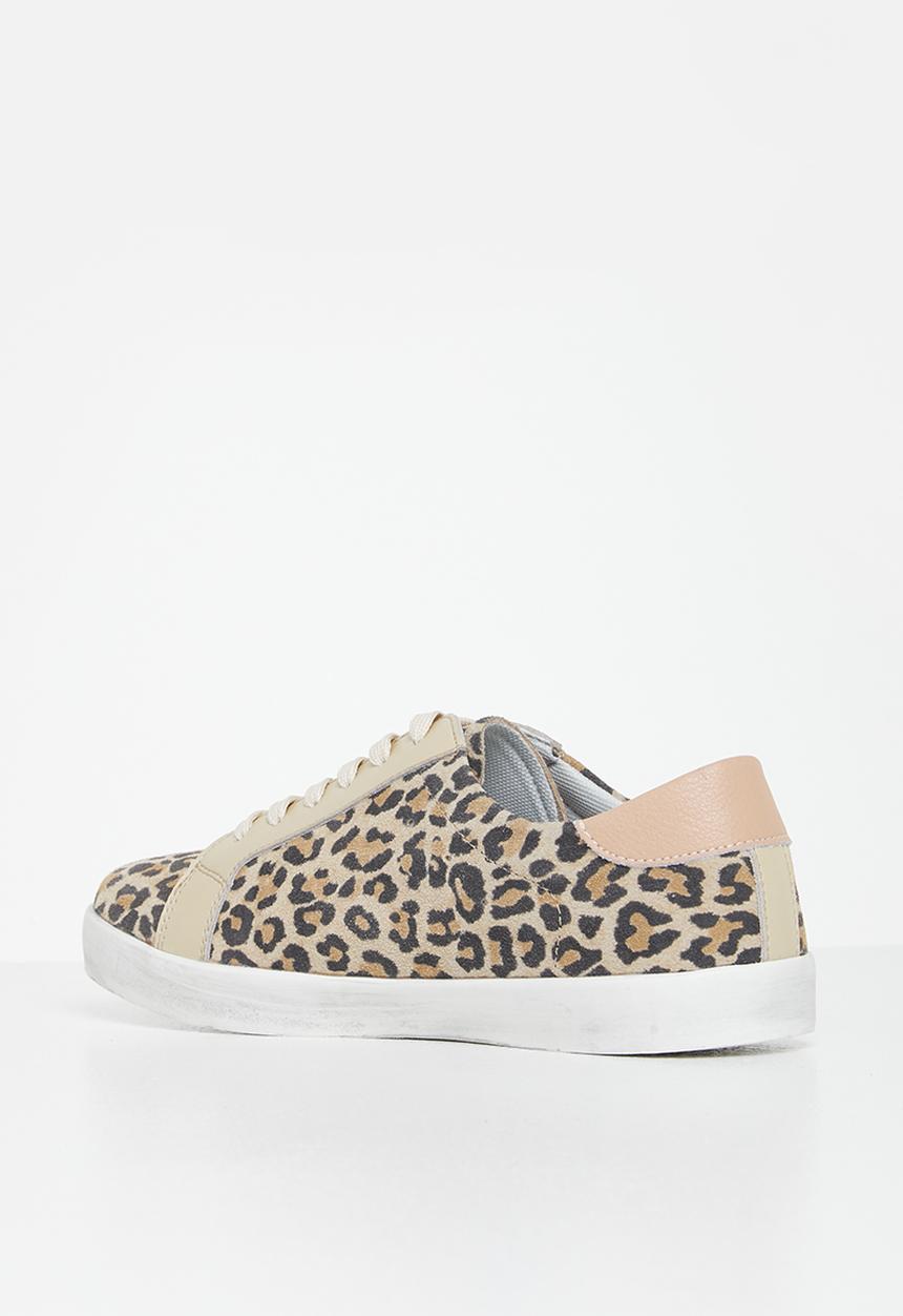 Julz - Jordan leather sneaker - animal