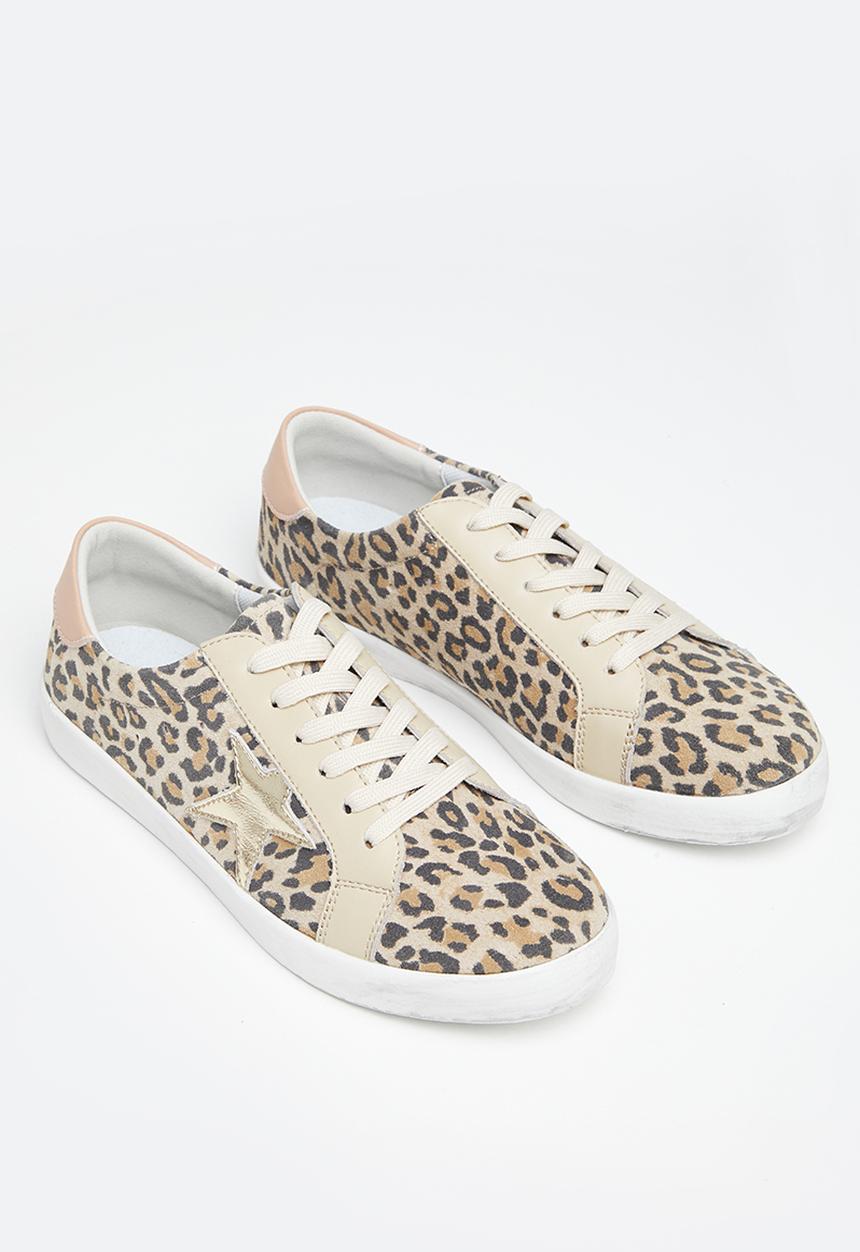 Julz - Jordan leather sneaker - animal