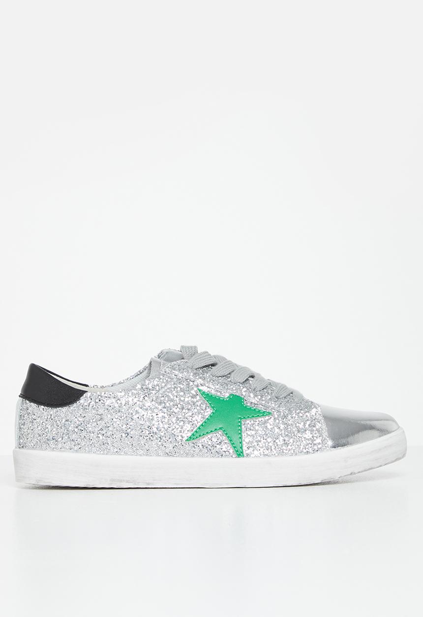 Julz - Zeeni leather sneaker - glitter
