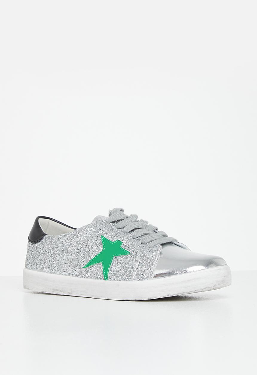 Julz - Zeeni leather sneaker - glitter