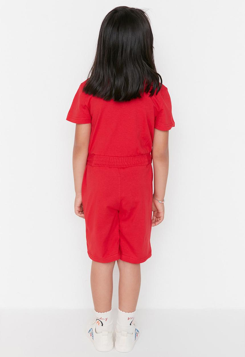 Trendyol - Girls jumpsuit - red