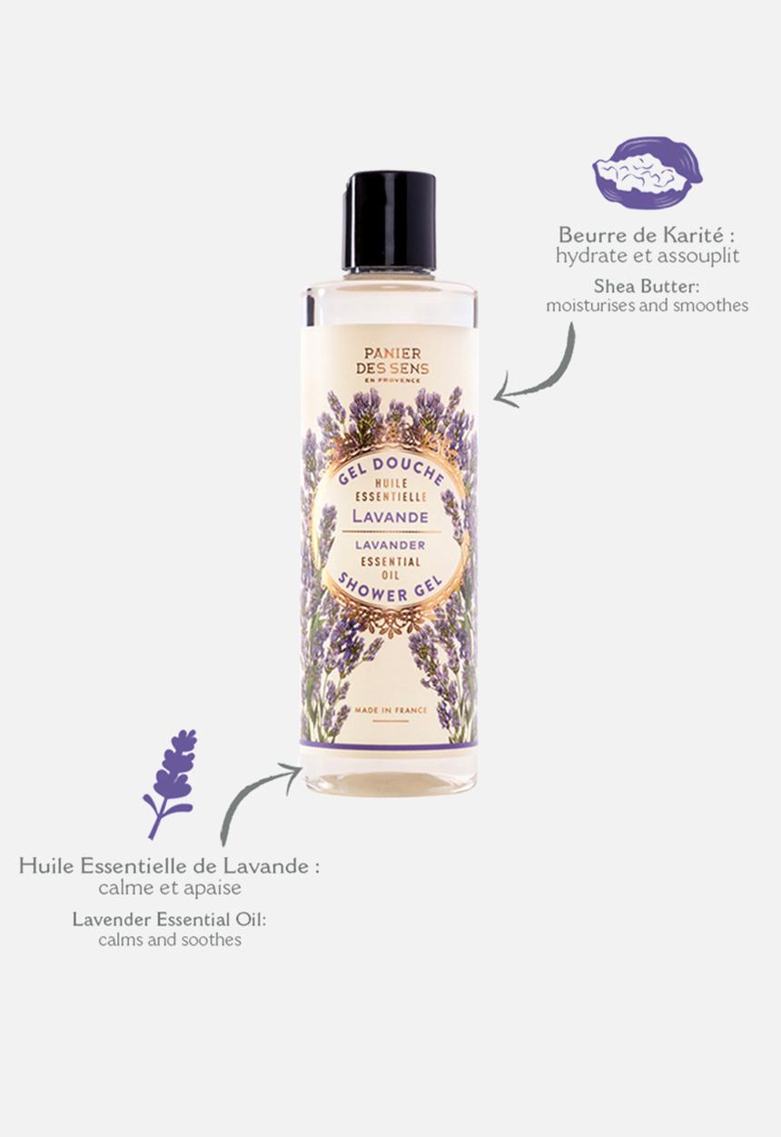 Panier Des Sens - Relaxing Lavender Shower Gel