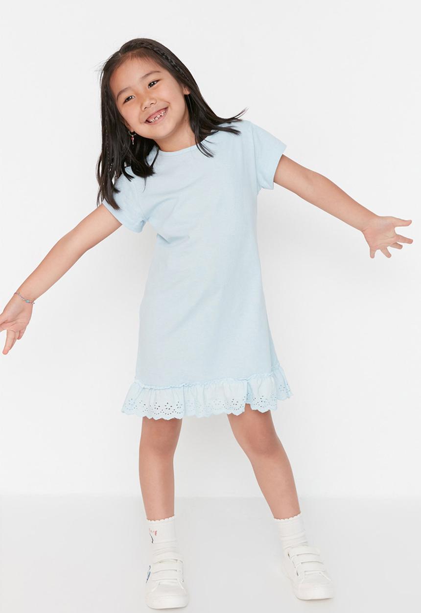 Trendyol - Girls dress - clear blue 