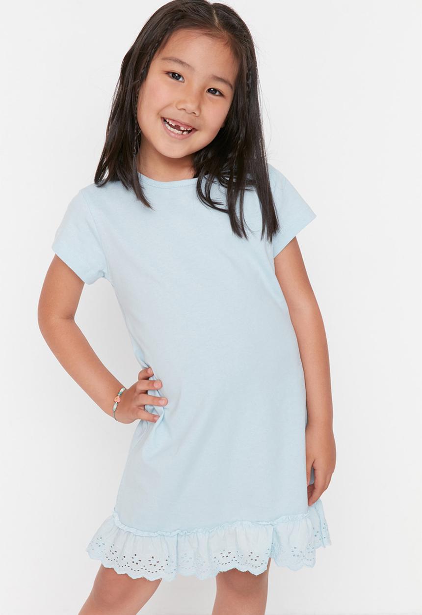 Trendyol - Girls dress - clear blue 