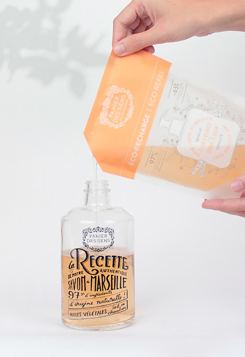 Panier Des Sens - Orange blossom eco refill marseille soap