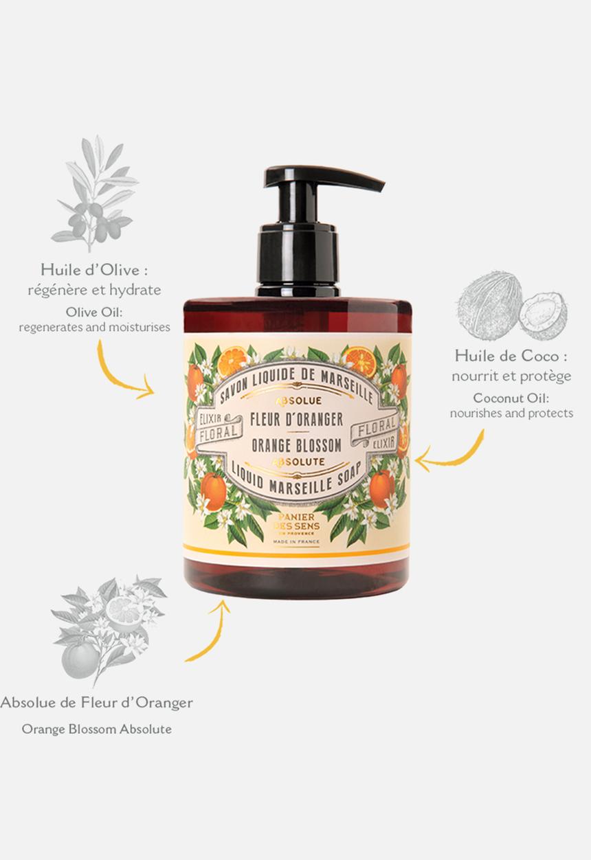 Panier Des Sens - Orange blossom liquid marseille soap