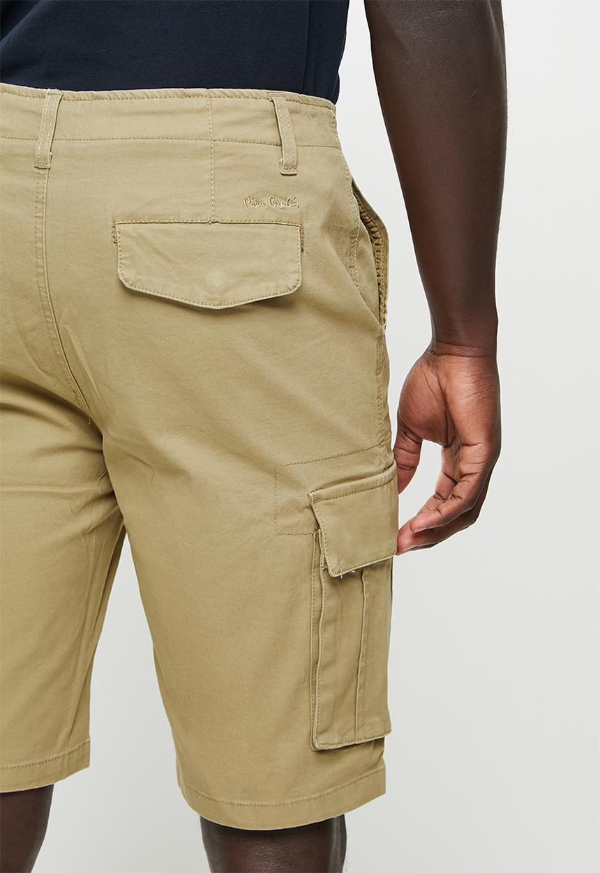 Pierre Cardin - Pc cargo short - khaki