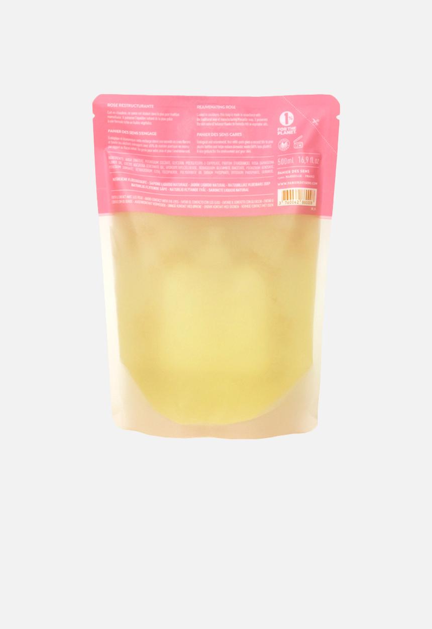 Panier Des Sens - Rejuvenating rose eco refill liquid marseille soap