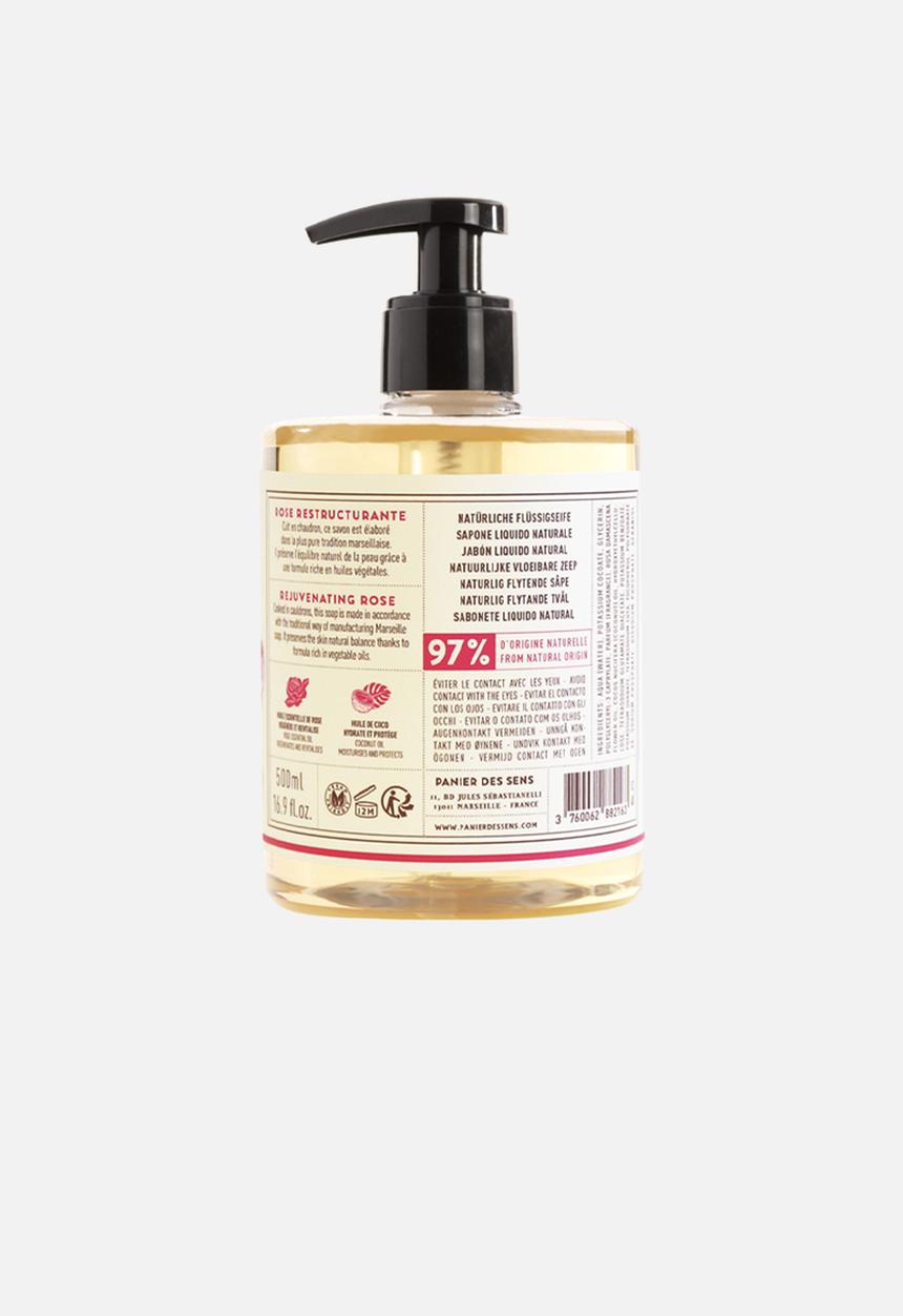 Panier Des Sens - Rejuvenating rose liquid marseille soap