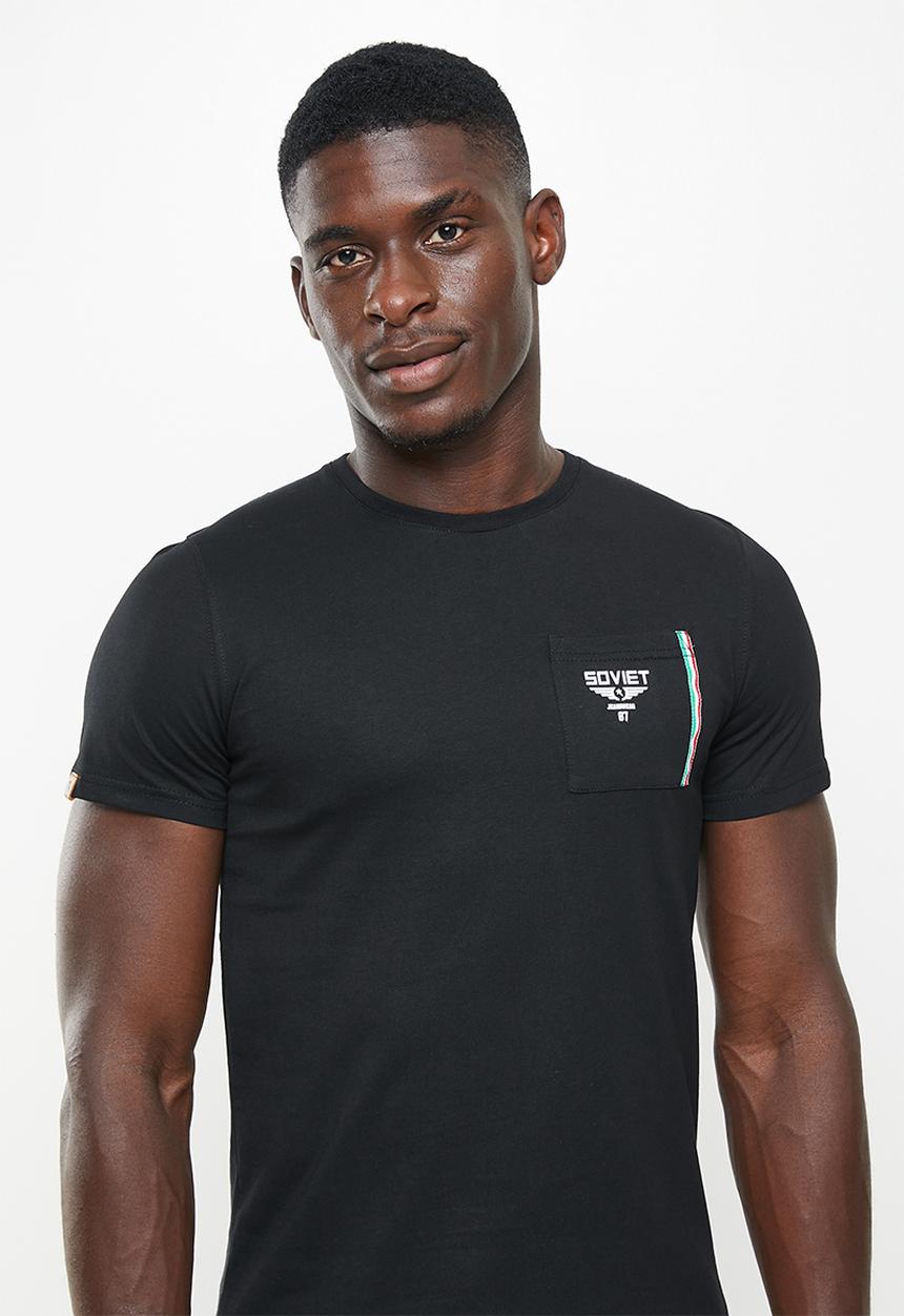 SOVIET - M icon short sleeve tee - black