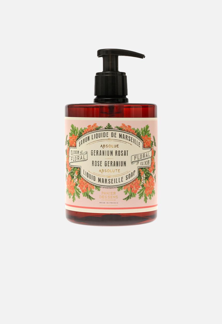Panier Des Sens - Rose geranium liquid marseille soap