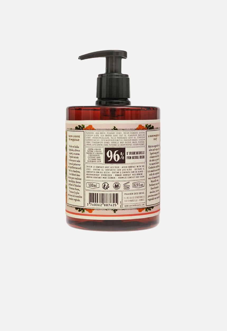 Panier Des Sens - Rose geranium liquid marseille soap