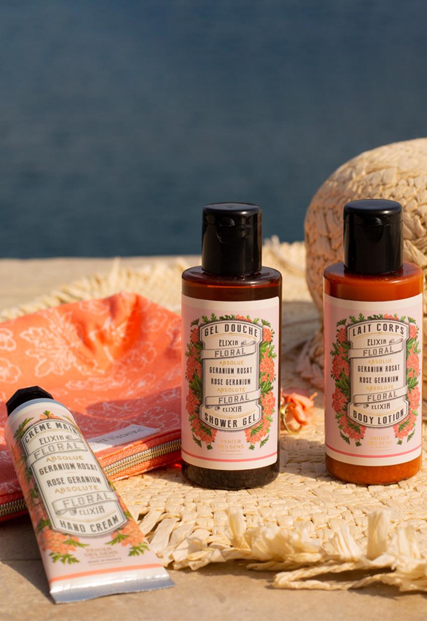 Panier Des Sens - Rose Geranium Weekend Set