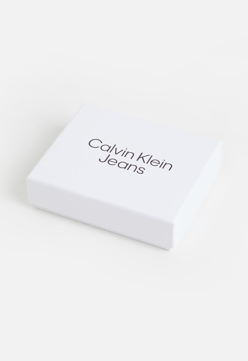 Calvin Klein - Minimalism mo id cardholder - black tonal mono
