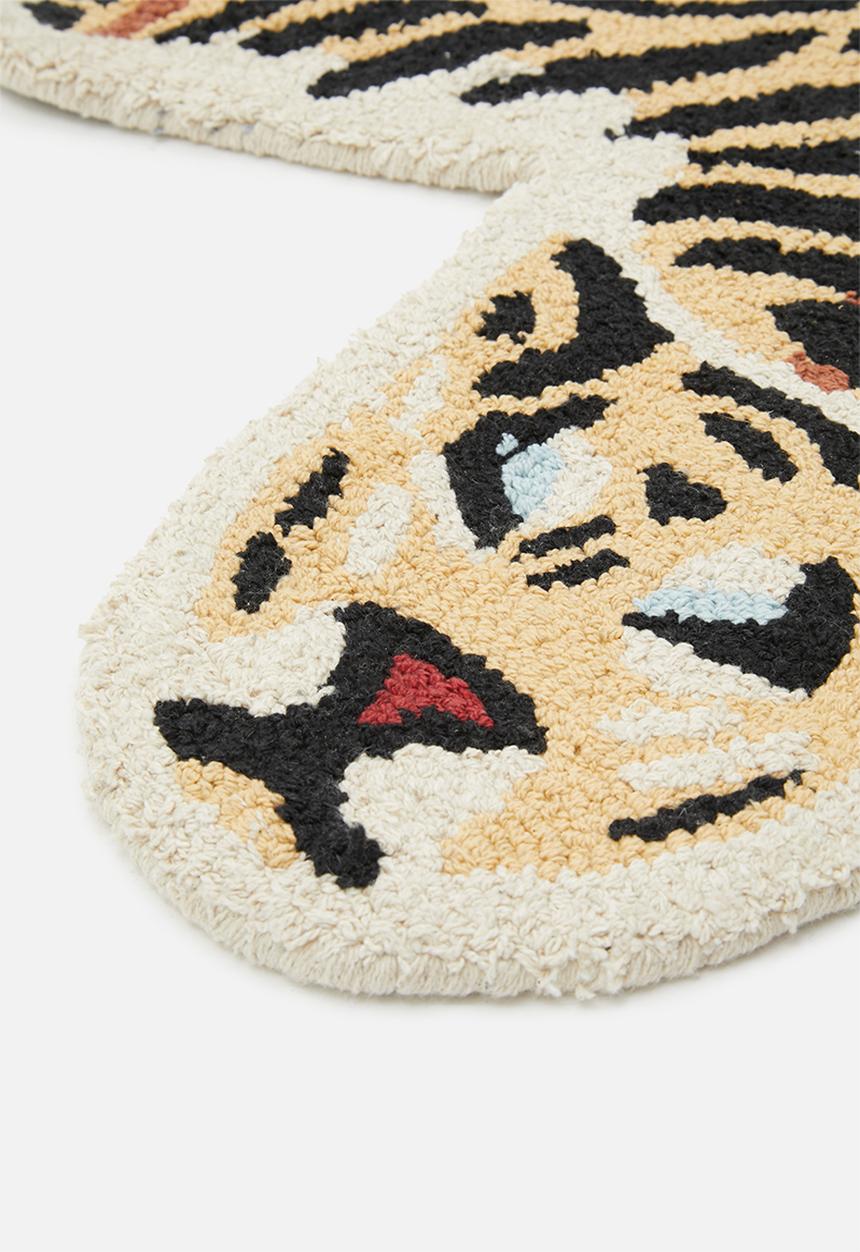 Sixth Floor - Tiger cotton tufted rug - multi