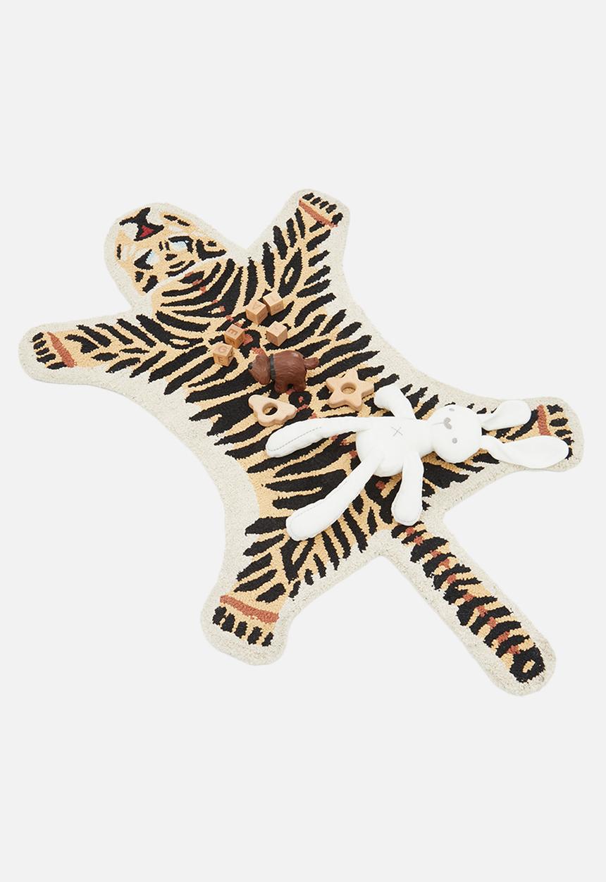 Sixth Floor - Tiger cotton tufted rug - multi