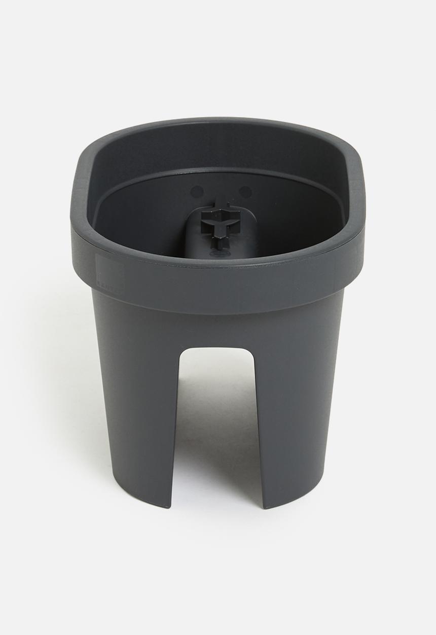 H&S - Balcony outdoor pot plant- grey