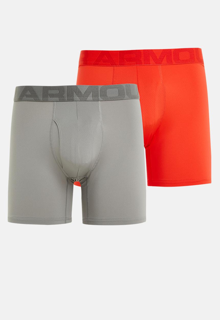 Under Armour - Ua tech mesh 6in 2 pack - radio red