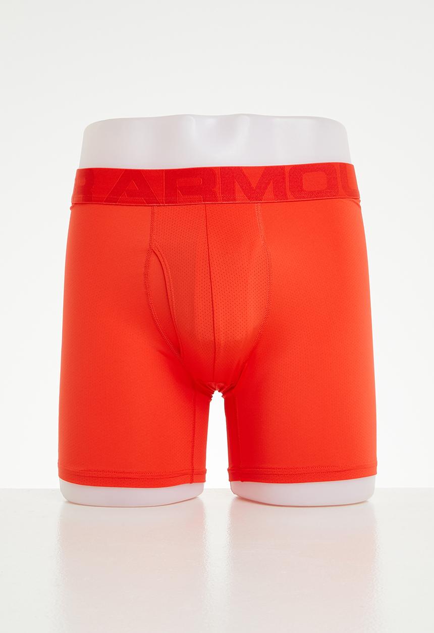 Under Armour - Ua tech mesh 6in 2 pack - radio red