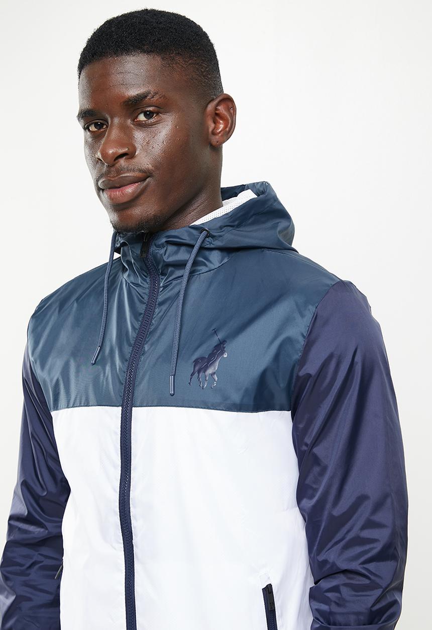 POLO - Men sport sabelo windbreaker - blue