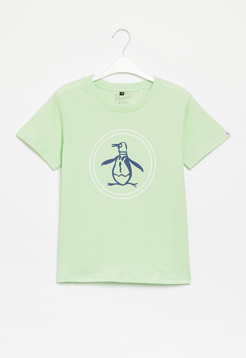 Original Penguin - Circle logo short sleeve tee - lichen mint