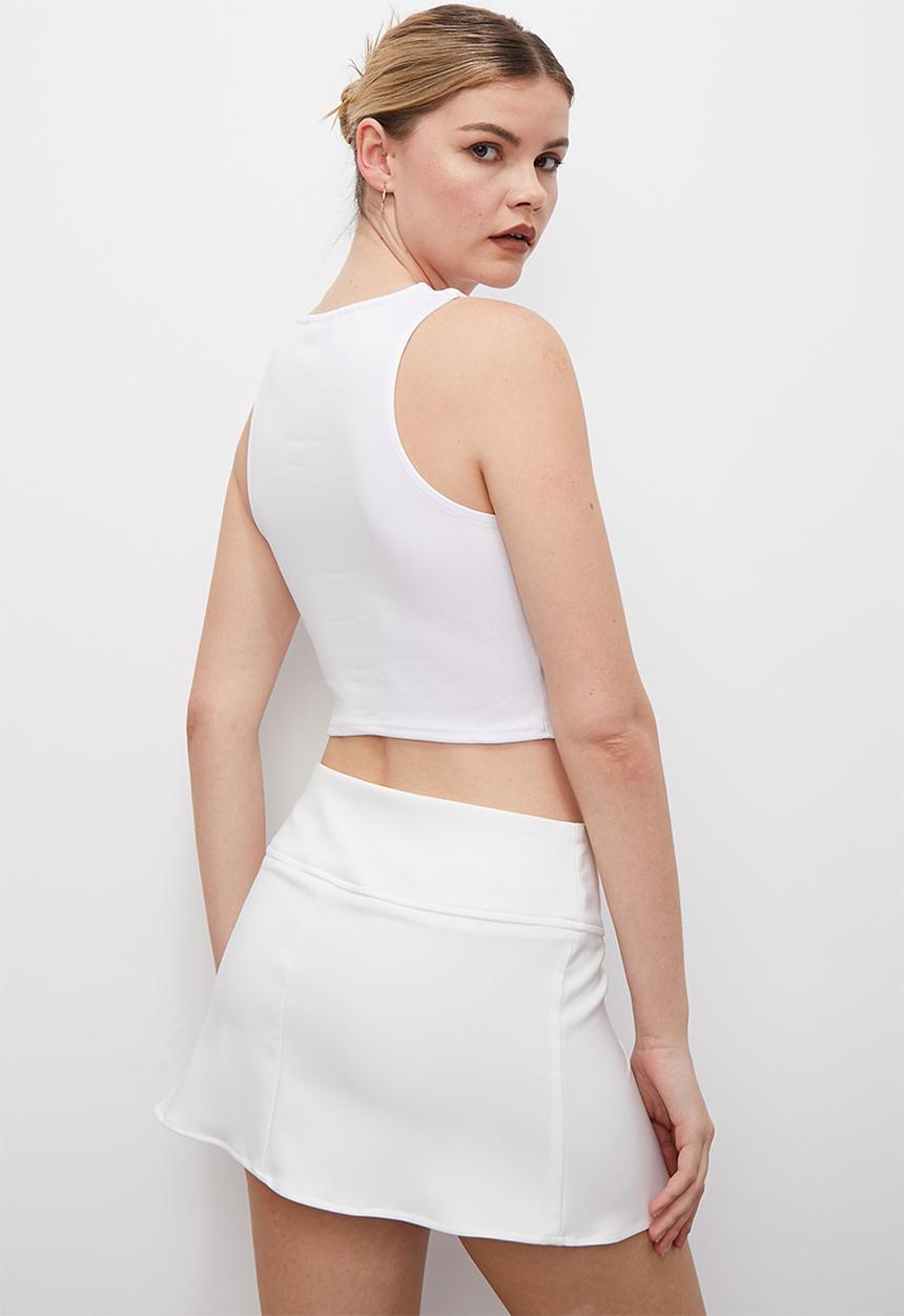 Blake - 2pk tank top - white/lt carrot