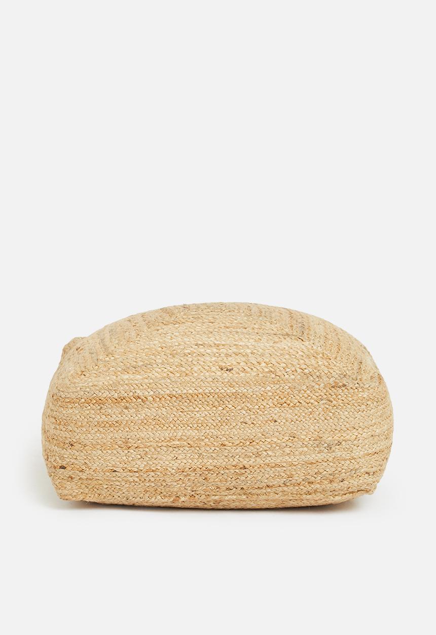 Sixth Floor - Indra patio floor cushion- natural