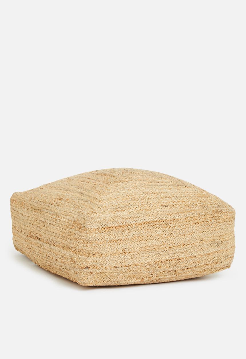 Sixth Floor - Indra patio floor cushion- natural