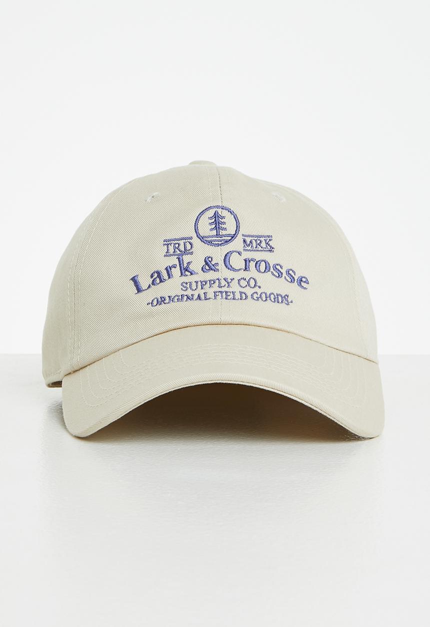 Lark & Crosse - Jason peak cap - stone