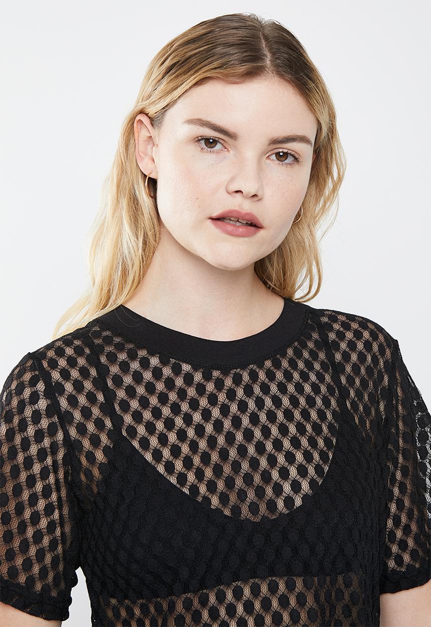 Volcom - Chicheck urself top - black