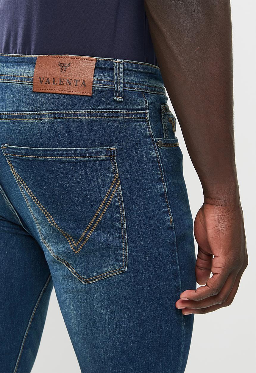Valenta - Ducati skinny jean - blue indigo