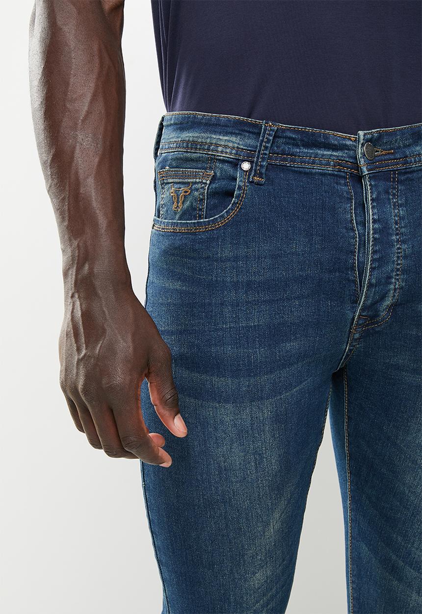 Valenta - Ducati skinny jean - blue indigo