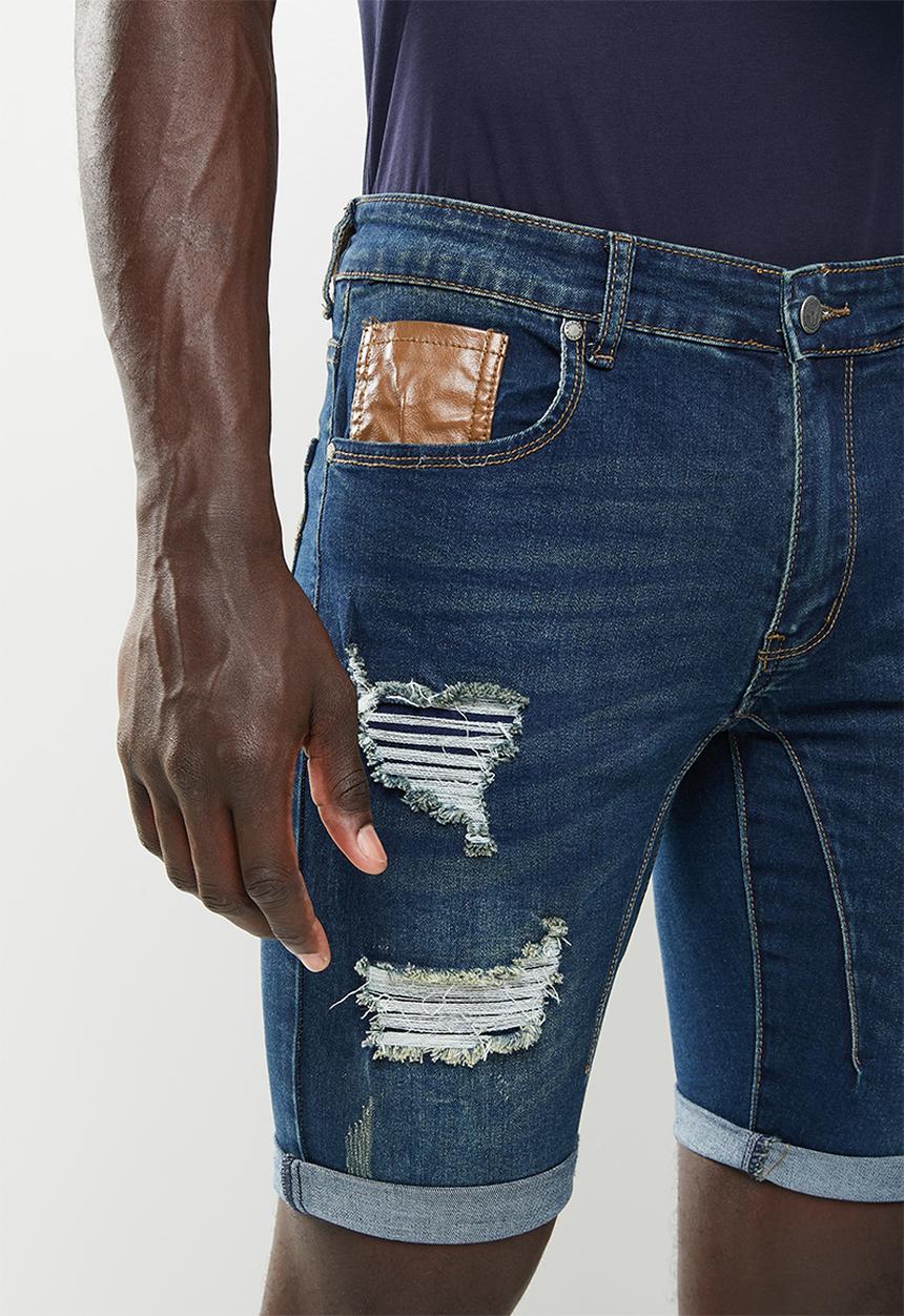 Valenta - Naples short - indigo