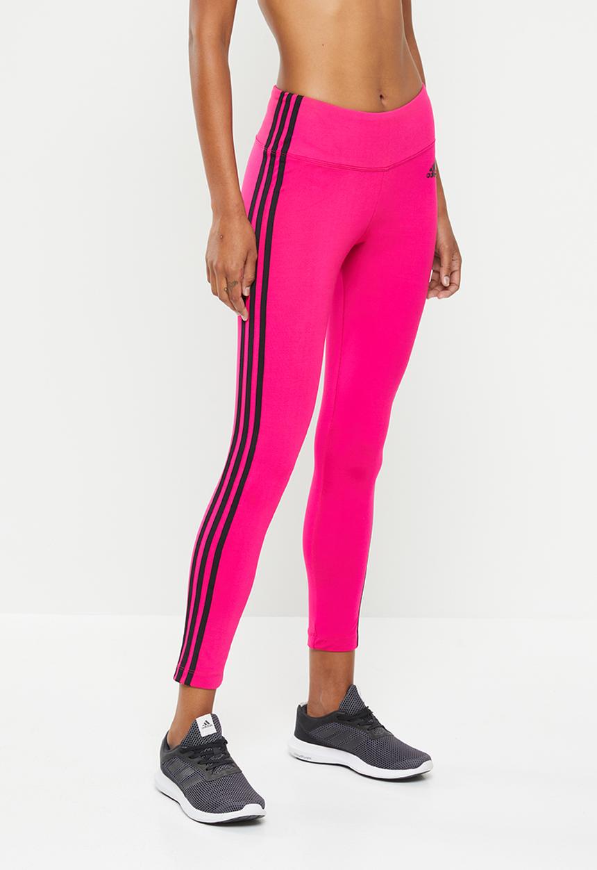 adidas Performance - W 3s tights fl - team real magenta