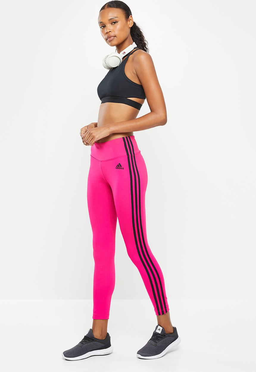 adidas Performance - W 3s tights fl - team real magenta