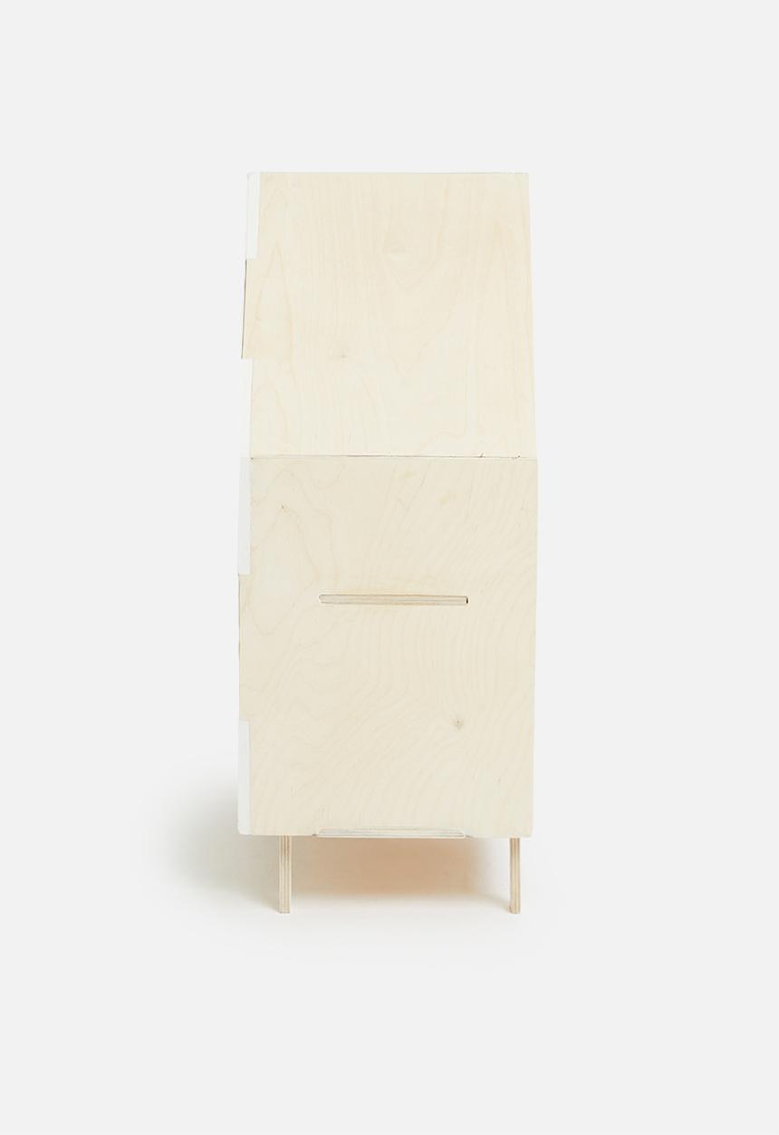 Native Decor - House storage shelf- Natural