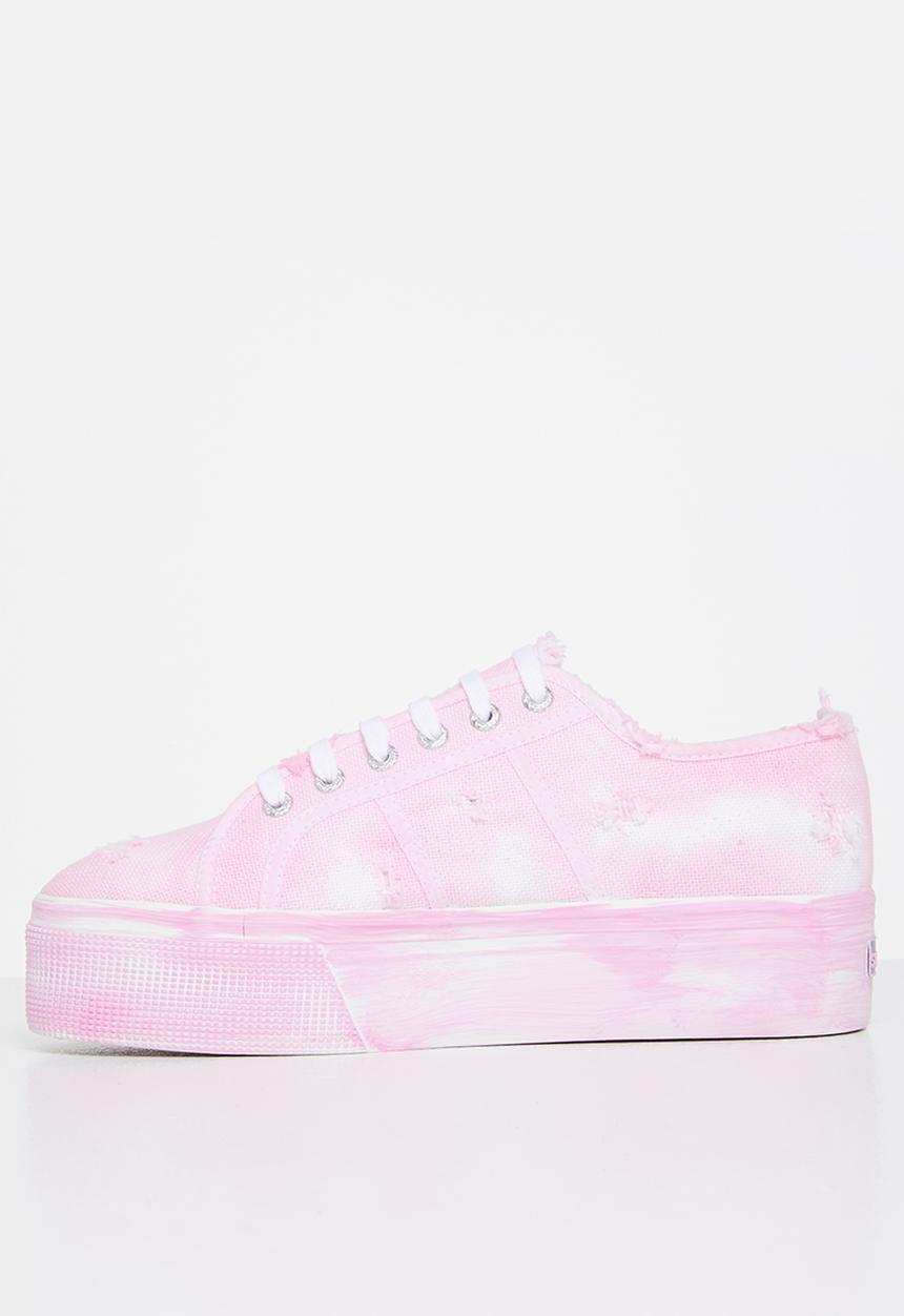 SUPERGA - S31269w - akv white / pink ish