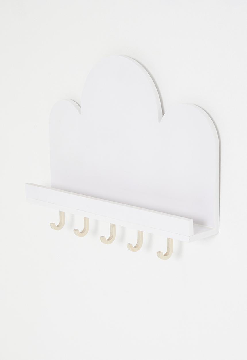 Native Decor - Head in the sky shelf-white