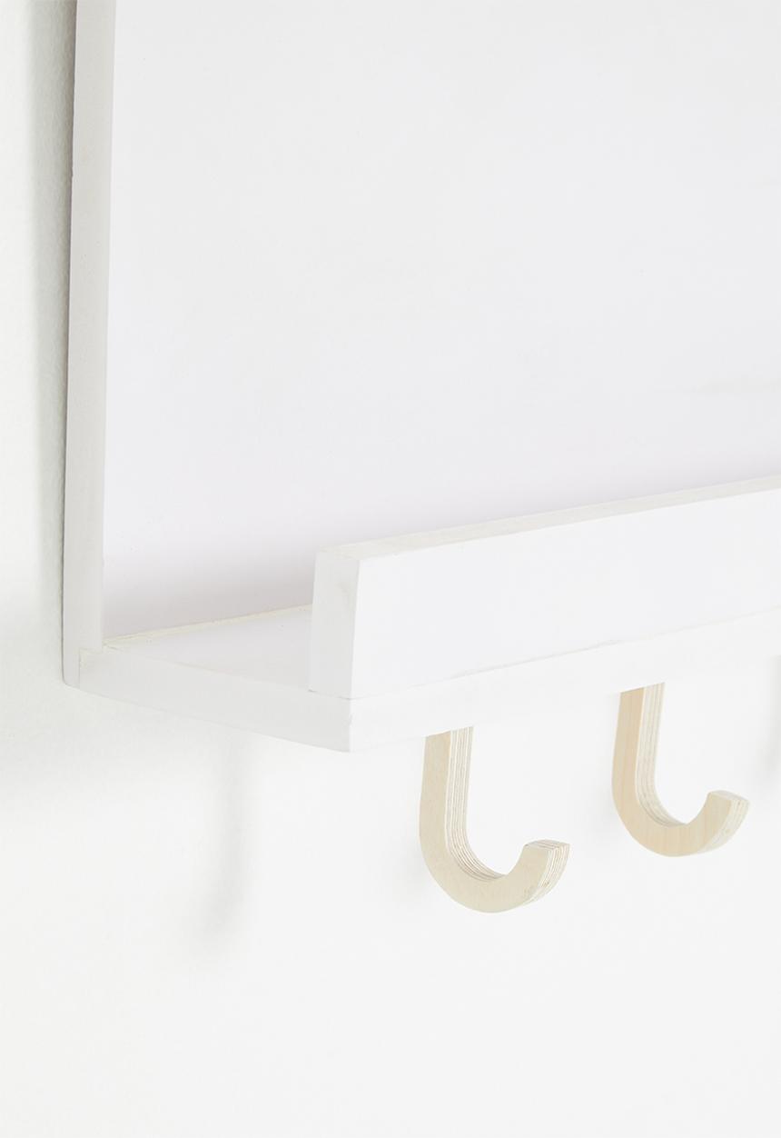 Native Decor - Head in the sky shelf-white